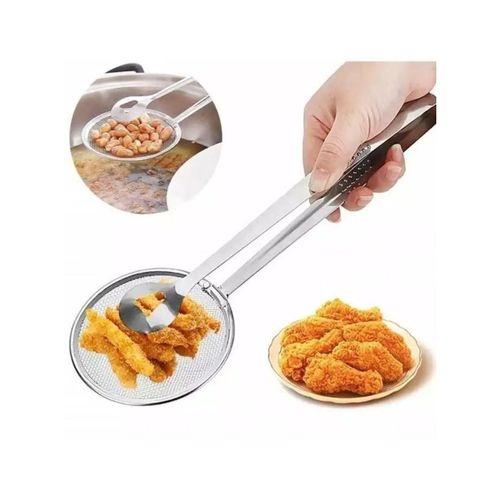 Zhltools Maşalı Kevgir - Kızartma Maşası - Kızartma Süzgeci Multi 2 ADET