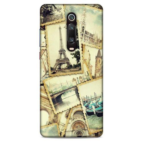 Retro (38) Desen Neo Hybrid Kılıf Renkli Xiaomi Mi 9T Pro Kılıf