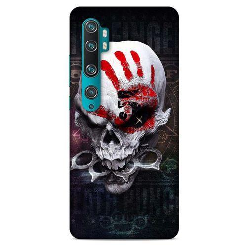 Xiaomi Mi Note 10 Uyumlu Kılıf Motorsiklet (27) Tasarımlı Kılıf Kurukafa