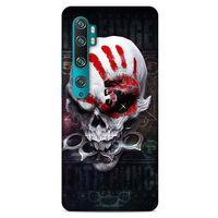 Xiaomi Mi Note 10 Uyumlu Kılıf Motorsiklet (27) Tasarımlı Kılıf Kurukafa