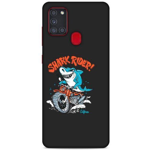 Animax Sürücü Köpekbalığı Samsung Galaxy A21s Kılıf Desenli Silikon