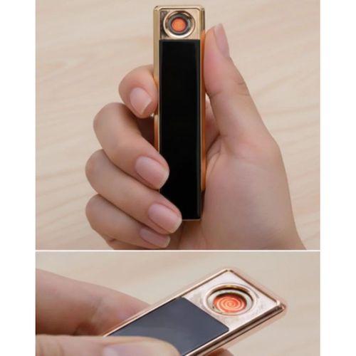 Rüzgar Geçirmez Elektronik Çakmak – Modern Tasarım, Metal Gövde