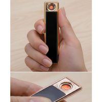 Rüzgar Geçirmez Elektronik Çakmak – Modern Tasarım, Metal Gövde