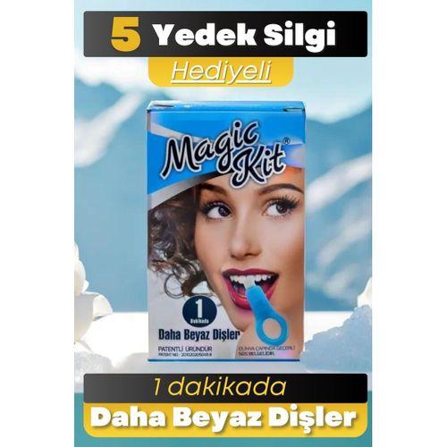 Magic Kit Diş Leke Silgisi 1 Aparatlı + 5 Yedek Süngerli Set X 2 Adet