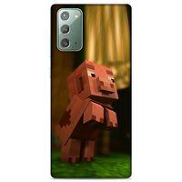 Lopard Samsung Galaxy Note 20 Uyumlu Kılıf PiXel (12) Koruyucu Silikon Köpek