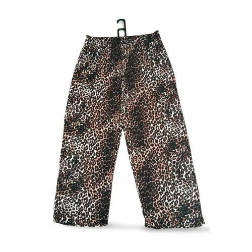 İthal Viskon Geniş Paça Şık Etnik Otantik Desenli Pantolon - Royaleks - Desen2