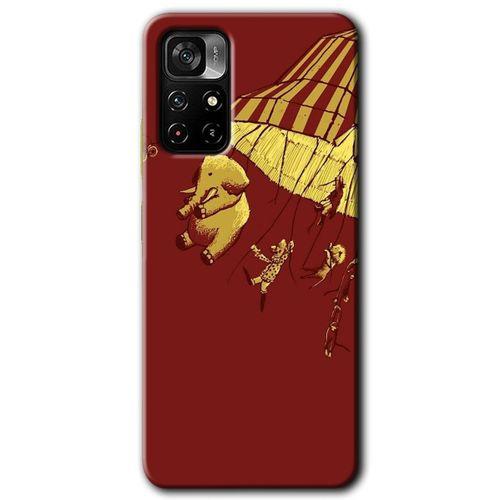 Poco M4 Pro 5G Kılıf HD Desen Baskılı Arka Kapak - Zoo