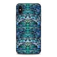 Lopard Apple Iphone X Uyumlu Kılıf PiXel (20) Koruyucu Kılıf Mavi