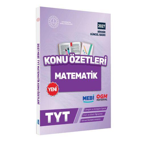 2027 YKS-TYT MEBİ-OGM Matematik Pratik Konu Özet Kitabı RENKLİ A4 Boyut Görsel Destekli BASKI ÜCRETİ