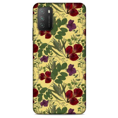 Lopard Xiaomi Poco M3 Uyumlu Kılıf Botanix (20) Koruyucu Kılıf