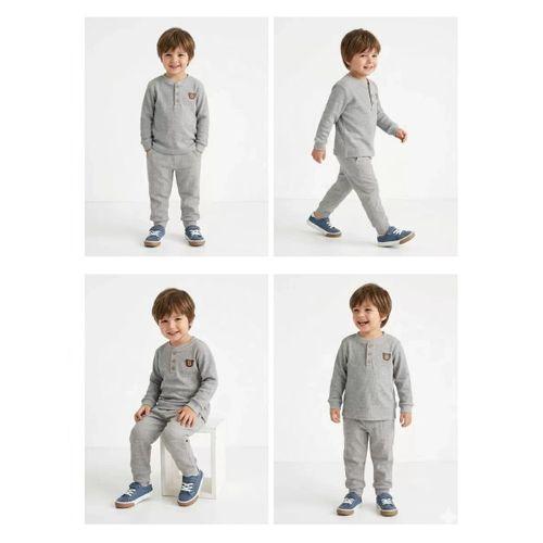 2-5 Yaş Armalı Fitilli Penye Çocuk Takımı