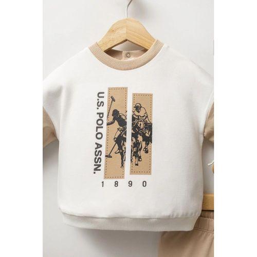 U.s. Polo Assn 2 Li Takım Usb2548 Beyaz-bej