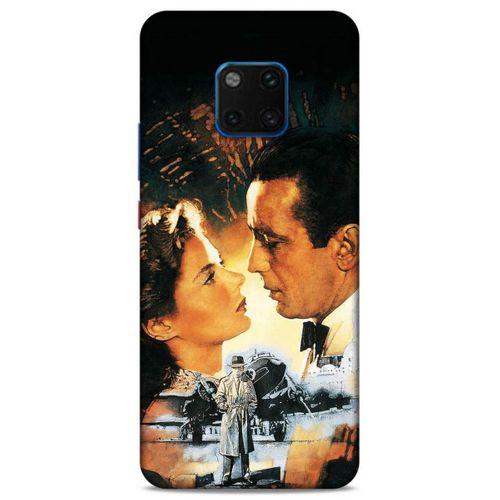 Lopard Huawei Mate 20 Pro Uyumlu Kılıf IMDB Film (50) Shockproof Kılıf Casablanca