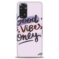 Xiaomi Redmi Note 12 Pro 4G Kılıf HD Baskılı Kılıf - Good Vibes + Tam Ekran Koruyucu