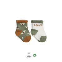 Bistyle Love Dog Penye Soket Çorap 2'Li BS10118 Nil