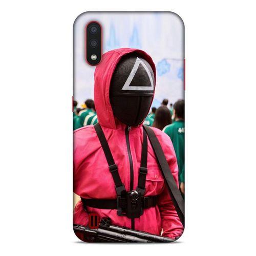 Samsung Galaxy A01 Uyumlu Kılıf Squid Game (3) Kapak Myung-Dae