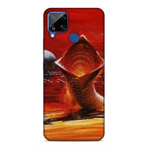 Realme C15 Uyumlu Kılıf BMovie (13) Silikon Kap Dune