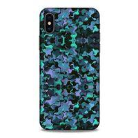 Kamuflaj 02 Apple iPhone XS Kılıf Silikon Kapak