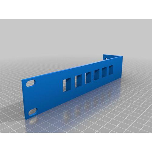 6 Keystone Soketli 19 inç Raf için UNIFI US-8-150W anahtarı için Patch Panel Braketi-5137489