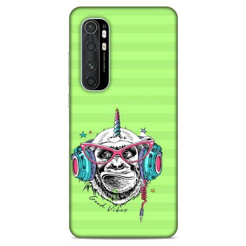 Animax DJ Maymun Xiaomi Mi Note 10 Lite Kılıf Desenli Silikon