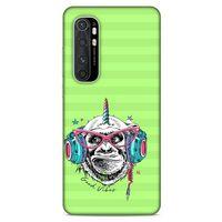 Animax DJ Maymun Xiaomi Mi Note 10 Lite Kılıf Desenli Silikon