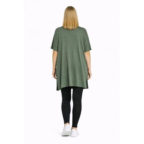 ALEXANDERGARDI YIRTMAÇLI BÜYÜK BEDEN TUNİK (B26-00346)