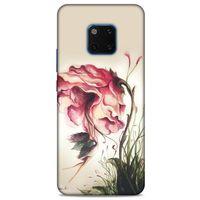 Y.Liva-2021 Özel Seri Gül Döktüm Huawei Mate 20 Pro Kılıf Silikon Kapak