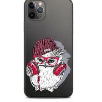 Zoologix (33) Apple iPhone 12 Pro Max Şeffaf Kılıf Silikon Desenli