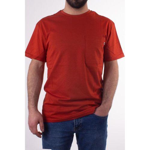 TWİSTER JEANS 2037 KİREMİT BİSİKLET YAKA ERKEK T-SHİRT