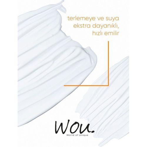 Leke Karşıtı Yüksek Koruma Güneş Kremi SPF50 50 ml Wou Yüksek Koruma Güneş Kremi