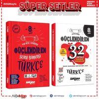 Ankara Yayıncılık 8.Sınıf Türkçe Güçlendiren Soru Bankası ve 32 Haftalık Deneme Seti 2 Kitap