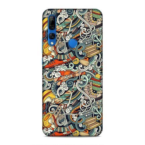 Huawei Y9 Prime 2019 Kılıf Snowboarding Arka Kapak Silikon Koruma Full Koruyucu