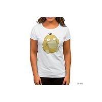 Pokemon Psyduck Beyaz Kadın Tişört