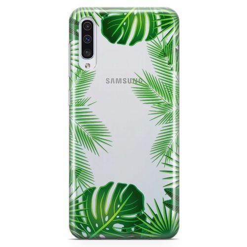 Samsung Galaxy A70 Kılıf Yağmur Ormanları Arka Kapak Koruma Desenli Full Koruyucu
