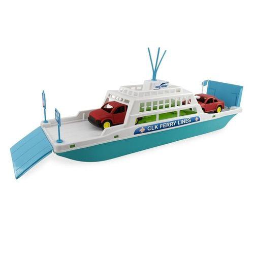 Feribot Araç Taşııyan Gemi 45 cm - Turkuaz