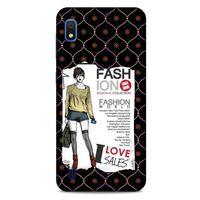 Sokak Modası 04 Samsung Galaxy A10 Kılıf Desenli Silikon