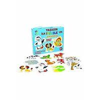 Laço Puzzle Lc080 Anaokulu 16 Şirin Hayvan 48 Prç