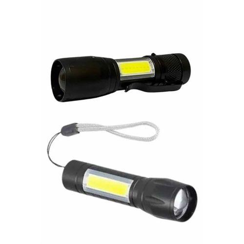 Uzun Menzilli Şarjlı El Feneri Uzun Ömürlü Led Işık Lamba