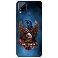 Realme C15 Uyumlu Kılıf Motorsiklet (2) Kabı Harley Davidson