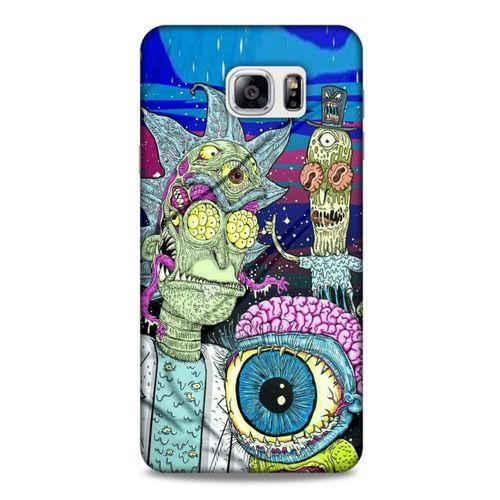 Samsung Galaxy Note 5 Uyumlu Kılıf Rick And Morty (28) Arka Kapak Dimensional