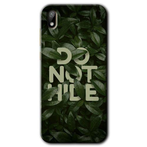 Potkal Hediye Fabrikası Huawei Y5 2019 Kılıf HD Desen Baskılı Arka Kapak - Do Not Hide