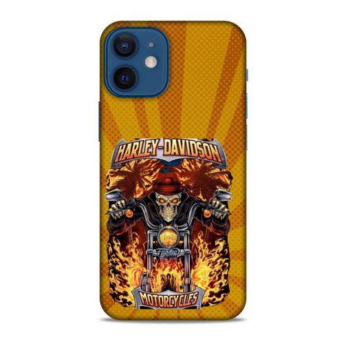 Apple iPhone 12 Mini Uyumlu Kılıf Motorsiklet (9) Kılıf Harley Davidson
