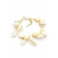 Deniz Kabuğu Bileklik - Beyaz