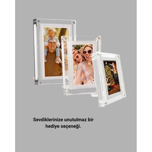 Dayanıklı Ve Hafif Tasarım – 7 İnç Dijital Fotoğraf Çerçevesi Ev Ve Ofis İçin