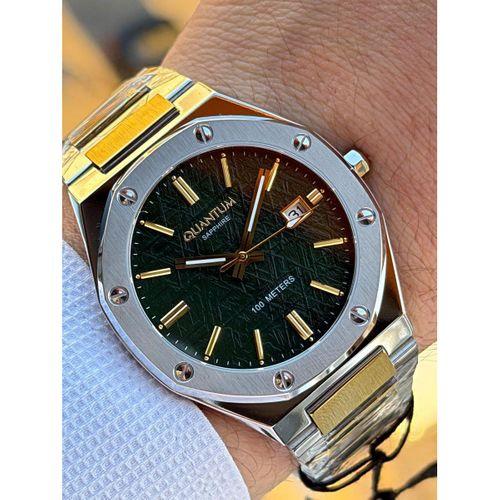 Quantum Sapphire Cam İtalyan Bileklikli 10 Atm Suya Dayanıklı 2 Yıl Garantili Erkek Kol Saati 12.370