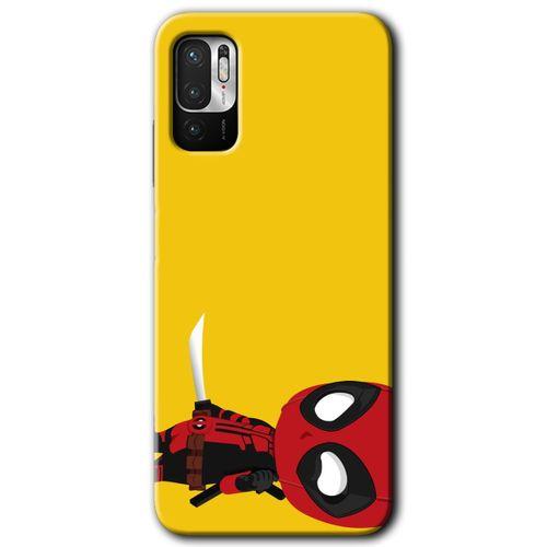 Potkal Hediye Fabrikası Poco M3 Pro Kılıf HD Desen Baskılı Arka Kapak - DeadPool 6