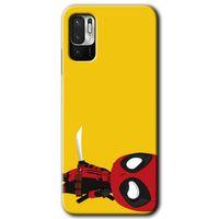 Potkal Hediye Fabrikası Poco M3 Pro Kılıf HD Desen Baskılı Arka Kapak - DeadPool 6