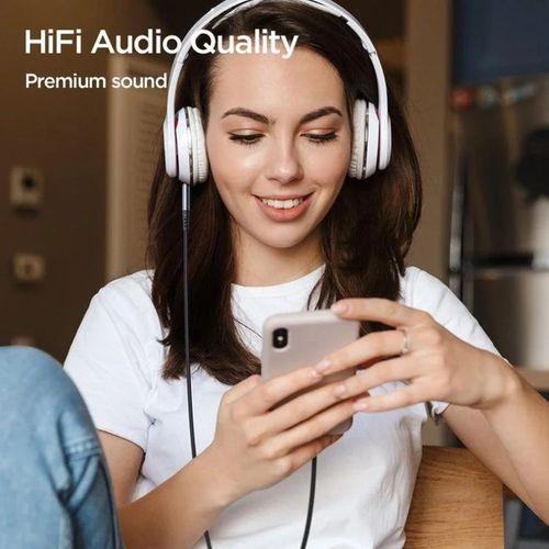 Joyroom SY-A06 Ses Aktarım Çevirici AUX Audio Kablo Lightning’den 3.5mm