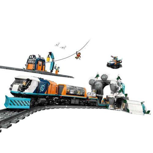 Eğitici Oyuncak LEGO City Kaşiflerin Kuzey Kutbu Ekspres Treni 60470