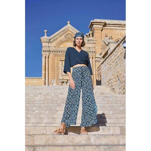 Etnik Desenli Alt Üst Takım